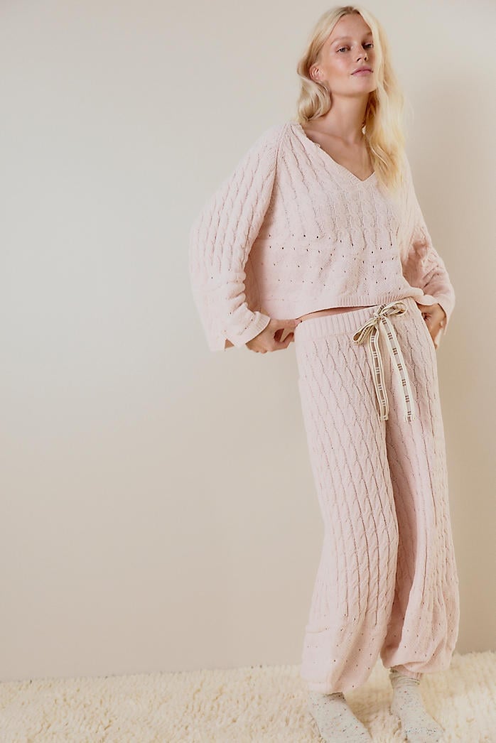 Pale Pink Loungewear Set Pale Pink Loungewear Set — Trendy Comfy Outfits