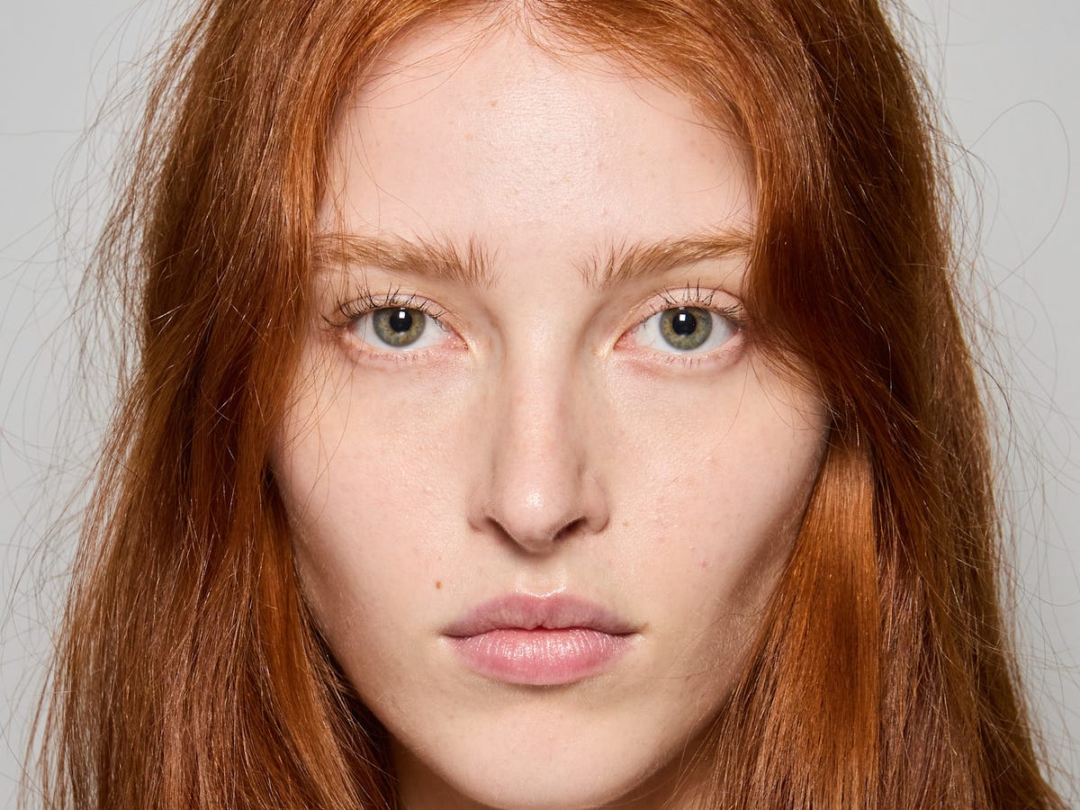 Shoulder Length Bright Copper Air Dried — Trendy Copper Hair