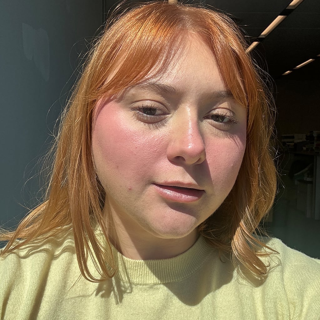 Collarbone Baby Copper With Gentle Wave — Trendy Copper Hair
