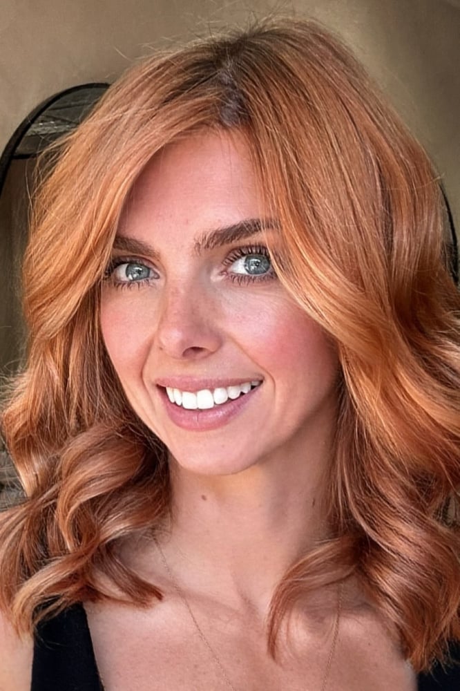 Collarbone Strawberry Copper With Face Framing — Trendy Copper Hair