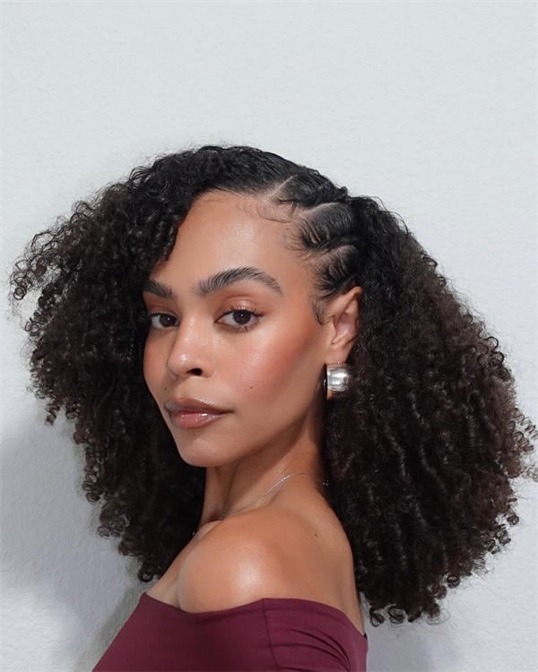 Shoulder-Length Braids With Loose Curls Shoulder-Length Braids With Loose Curls — Trendy Crochet Hair