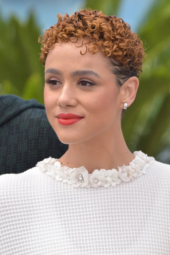 Short Honey Blonde Layered Curls Short Honey Blonde Layered Curls — Trendy Curly Hair Hairstyles