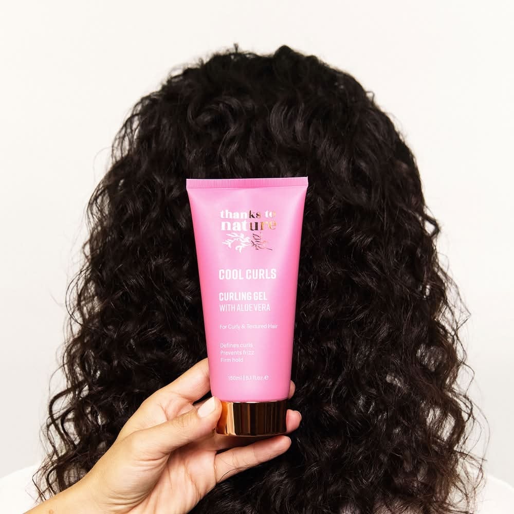 Mid-Back Curls With Product Focus — Trendy Curly Hair Products