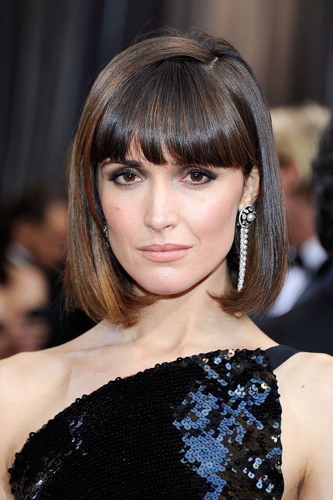Blunt Bob With Classic Bangs — Trendy Cutting Bangs