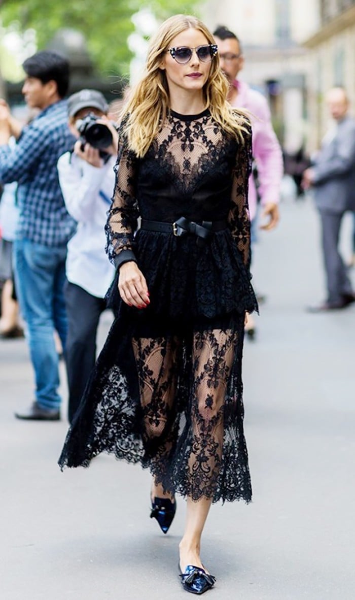Black Long Sleeve Lace Midi Dress Black Long Sleeve Lace Midi Dress — Trendy Dress Like a Celebrity