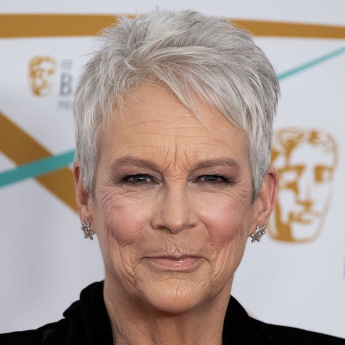 Ear Length Grey Pixie With Piecey Styling Ear Length Grey Pixie With Piecey Styling — Trendy Fine Hair