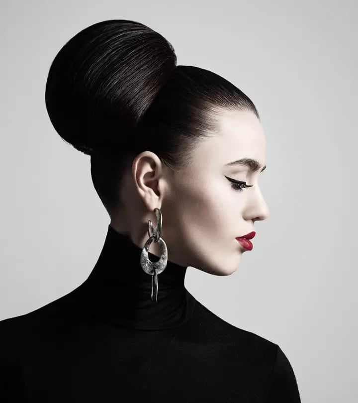 Light Brown Updo With Soft Loose Curls Light Brown Updo With Soft Loose Curls — Trendy Formal Updos