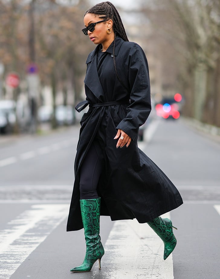 Trench Coat and Statement Boots Trench Coat and Statement Boots — Trendy French Style