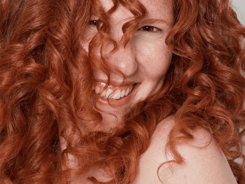 Thick Mid-Back Curly Vibrant Ginger Thick Mid-Back Curly Vibrant Ginger — Trendy Ginger Hair Color