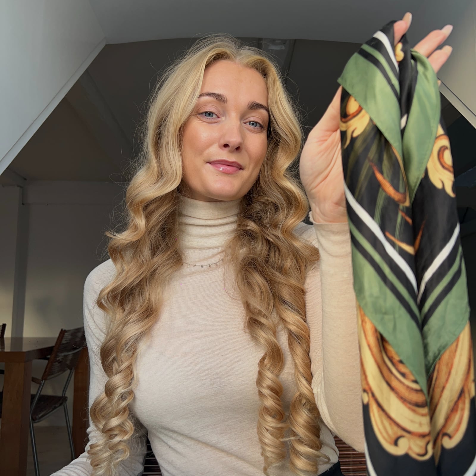 Heatless Curls With Scarf Tutorial — Trendy Heatless Curls