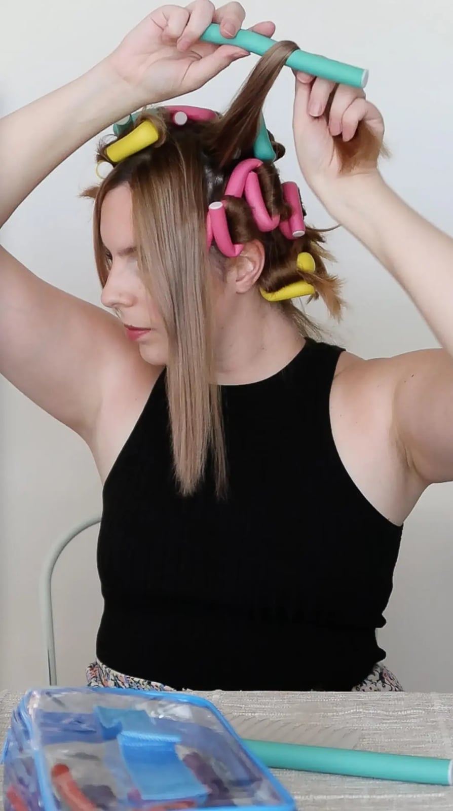 Heatless Curls Tutorial Using Flexi Rods — Trendy Heatless Curls