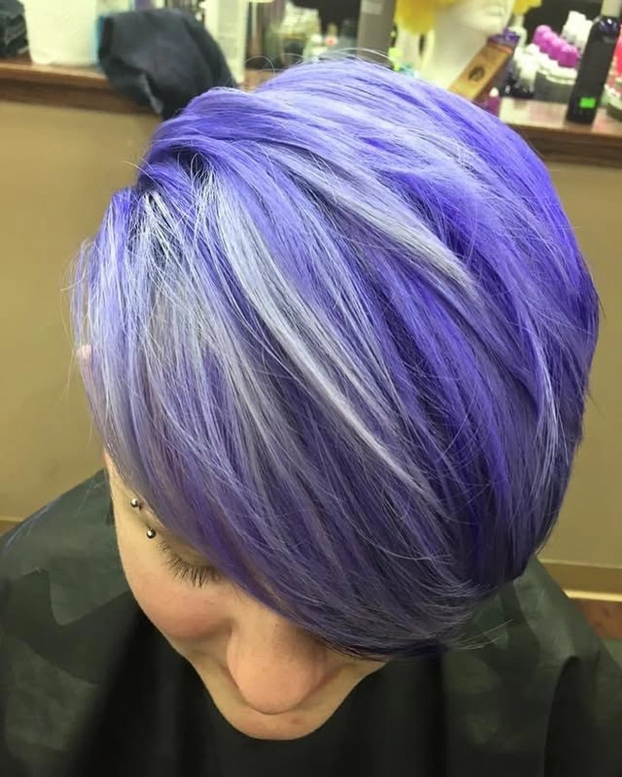 Mid-Back Waves Smoky Rose Lavender Blend Mid-Back Waves Smoky Rose Lavender Blend — Trendy Lavender Hair