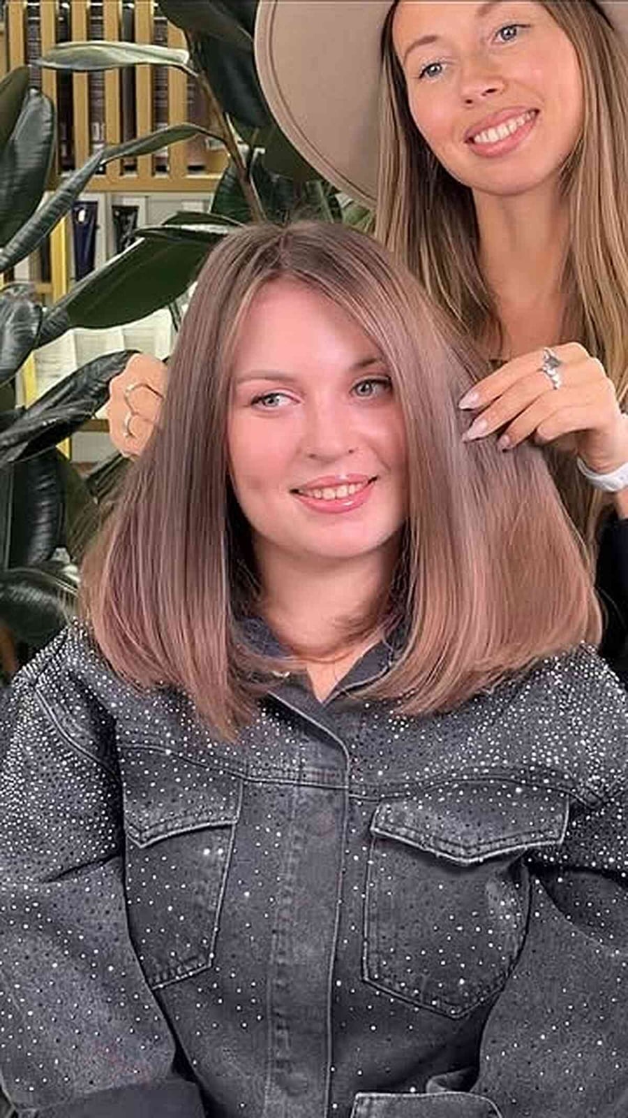 Shoulder Length Layers With Side-Swept Bangs Shoulder Length Layers With Side-Swept Bangs — Trendy Medium Length Hair