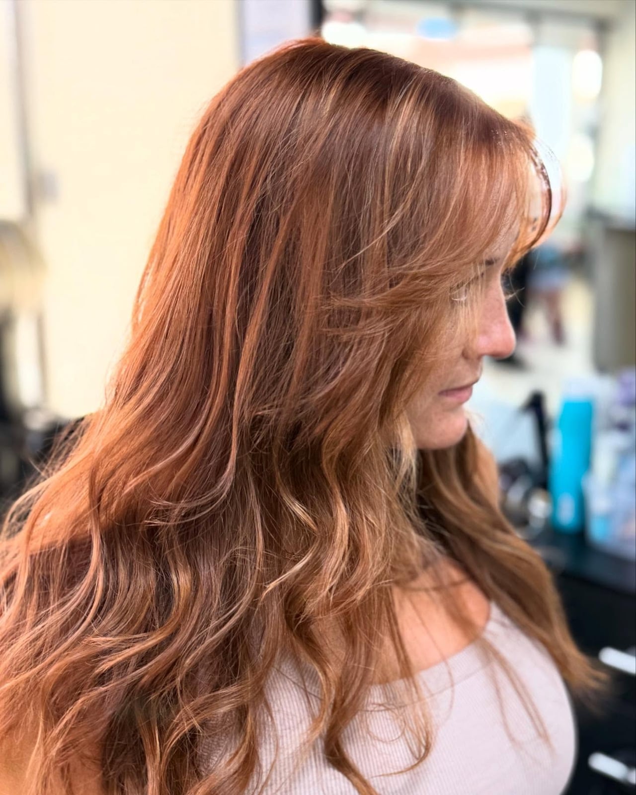 Strawberry Blonde With Natural Ginger Root Melt Strawberry Blonde With Natural Ginger Root Melt — Trendy Natural Red Hair