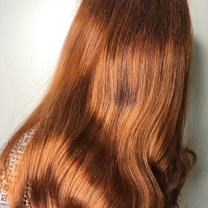 Copper Red With Subtle Lighter Tones Copper Red With Subtle Lighter Tones — Trendy Natural Red Hair