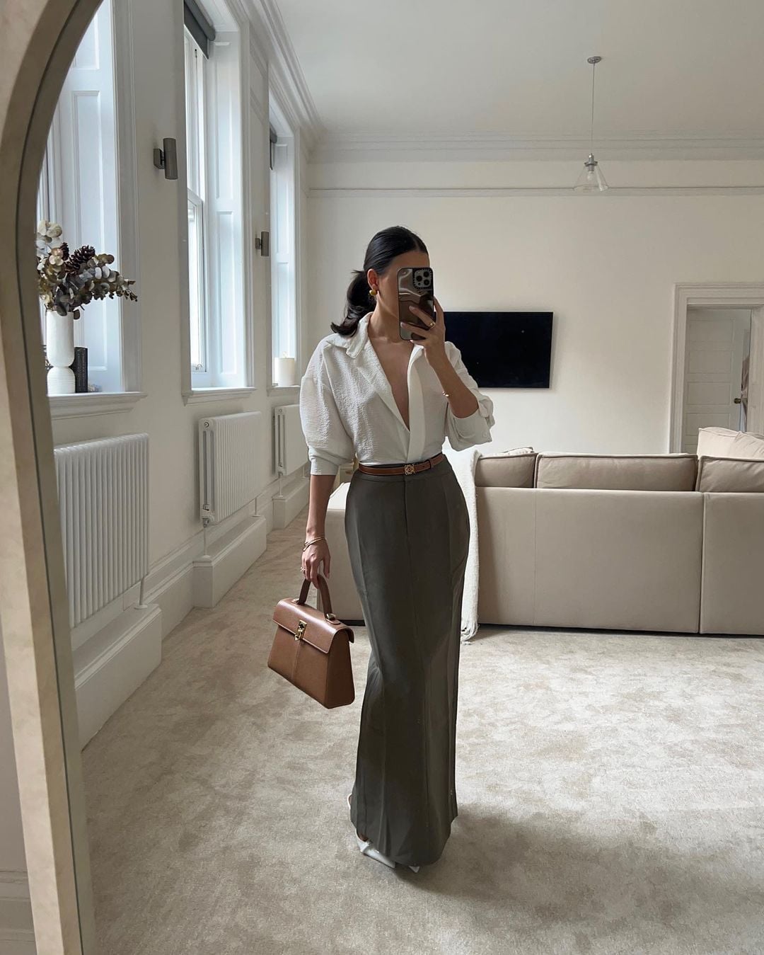 Black Fitted Blazer and Mini Skirt with Sheer Hosiery — Trendy Office Siren Outfits