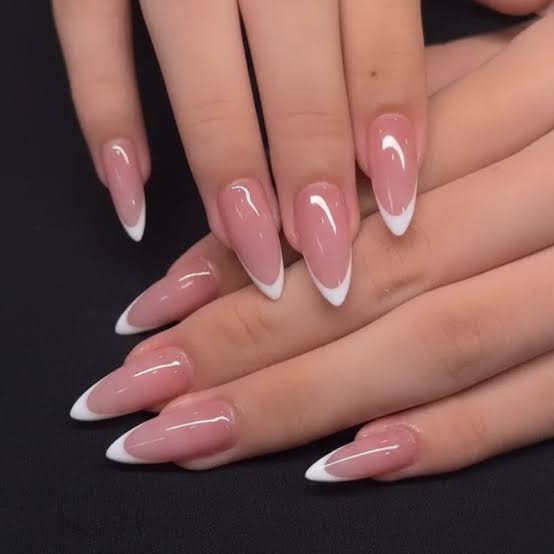 Short Almond Classic French Manicure Short Almond Classic French Manicure — Trendy Old Money Nails
