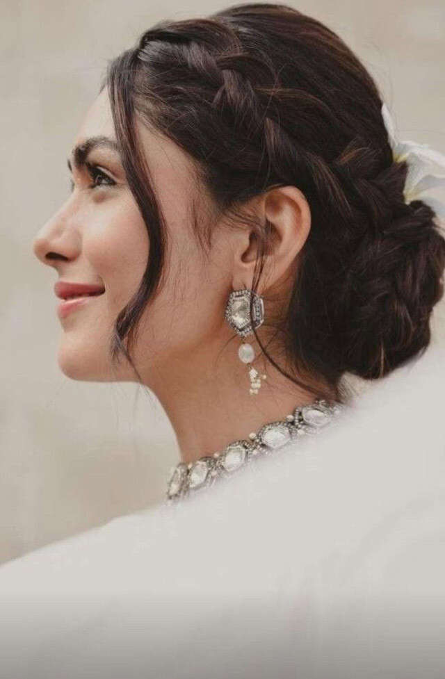 Braided Updo With Face-Framing Tendrils — Trendy Party Hair
