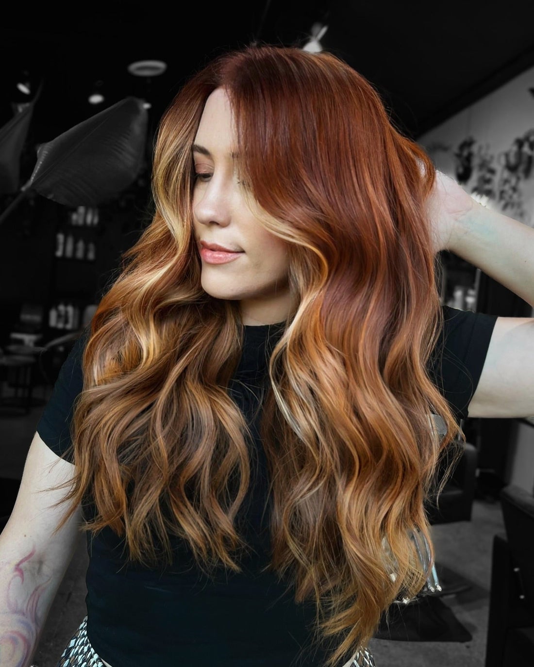 15 Chic Redhead Hair with Highlights for Instant Glow-Up – CreativeBooster