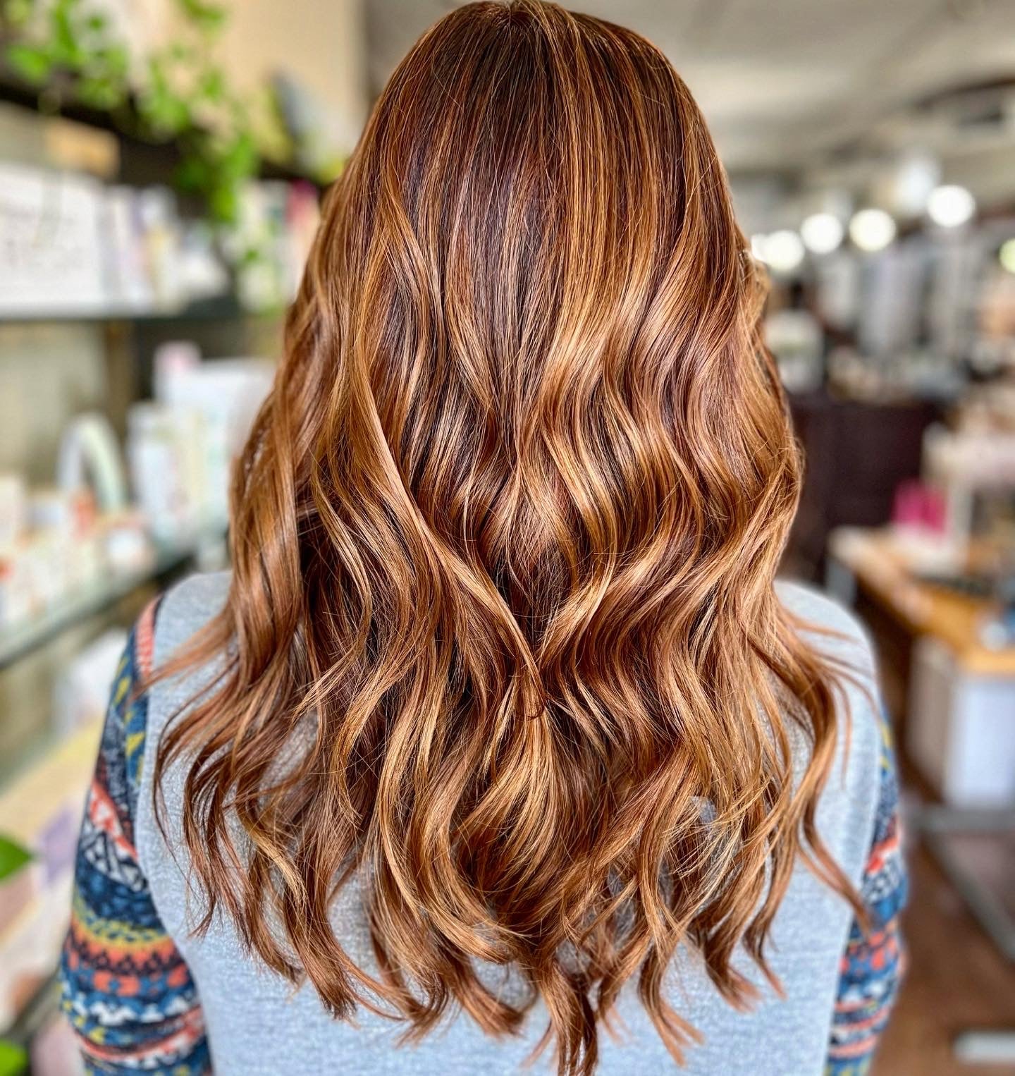 Rich Red with Lighter Auburn Highlights Rich Red with Lighter Auburn Highlights — Trendy Red Hair with Highlights