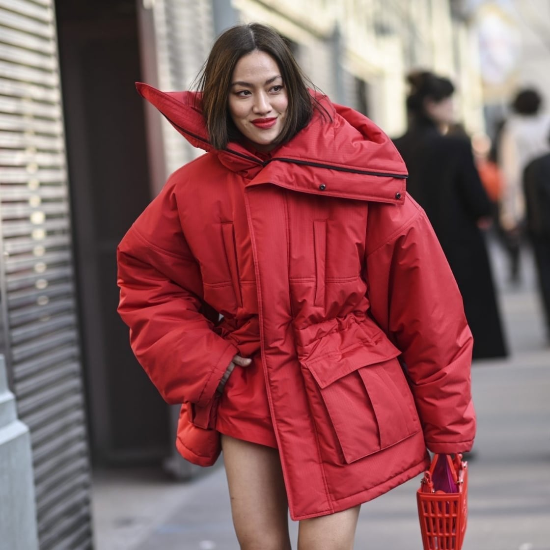 Oversized Red Puffer Coat Oversized Red Puffer Coat — Trendy Red Top Outfits