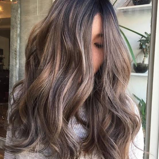 Medium Brown With Ash Blonde Highlights Medium Brown With Ash Blonde Highlights — Trendy Rich Brunette