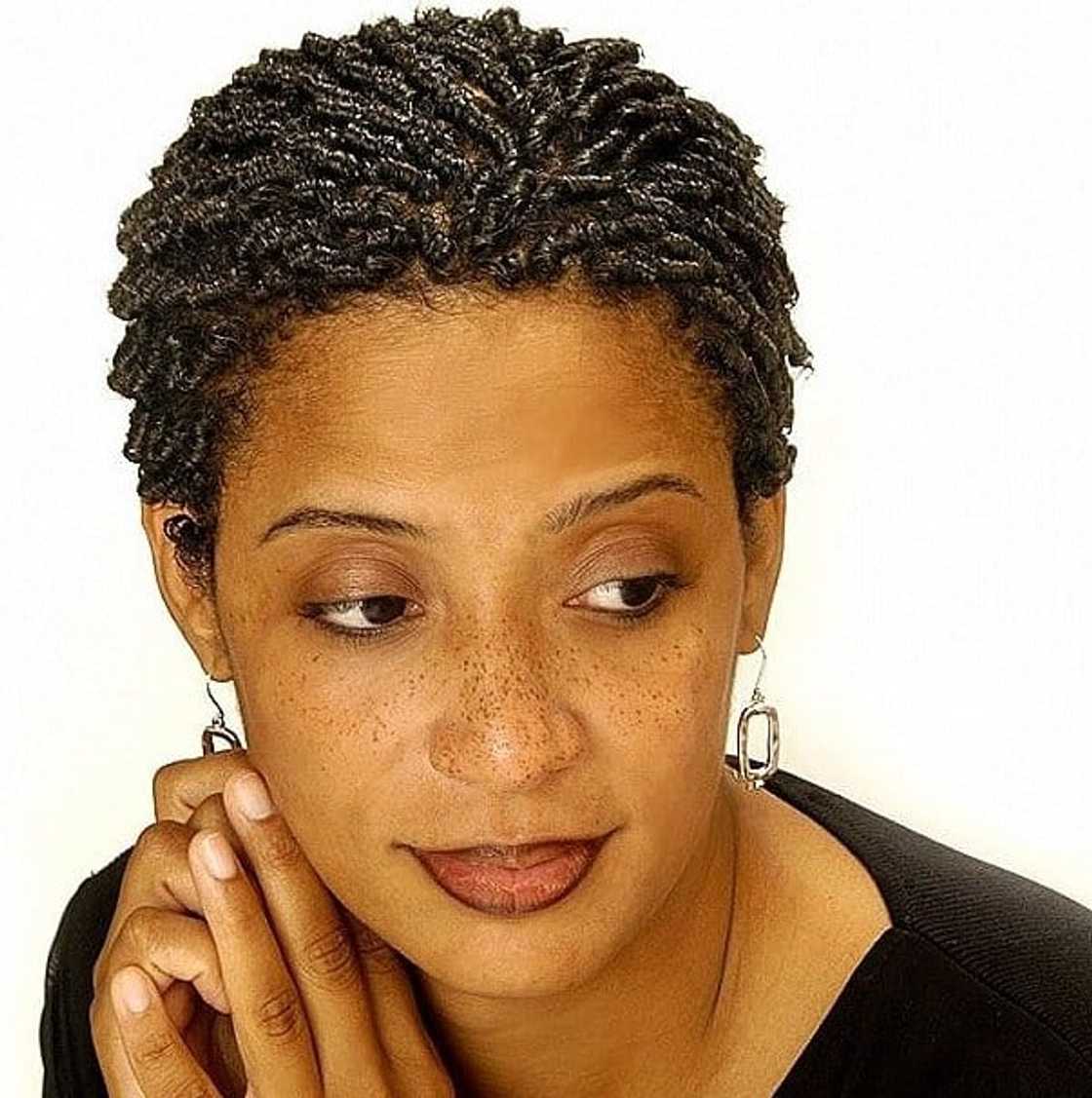 Short Twisted Locs Close to Scalp Short Twisted Locs Close to Scalp — Trendy Short Locs