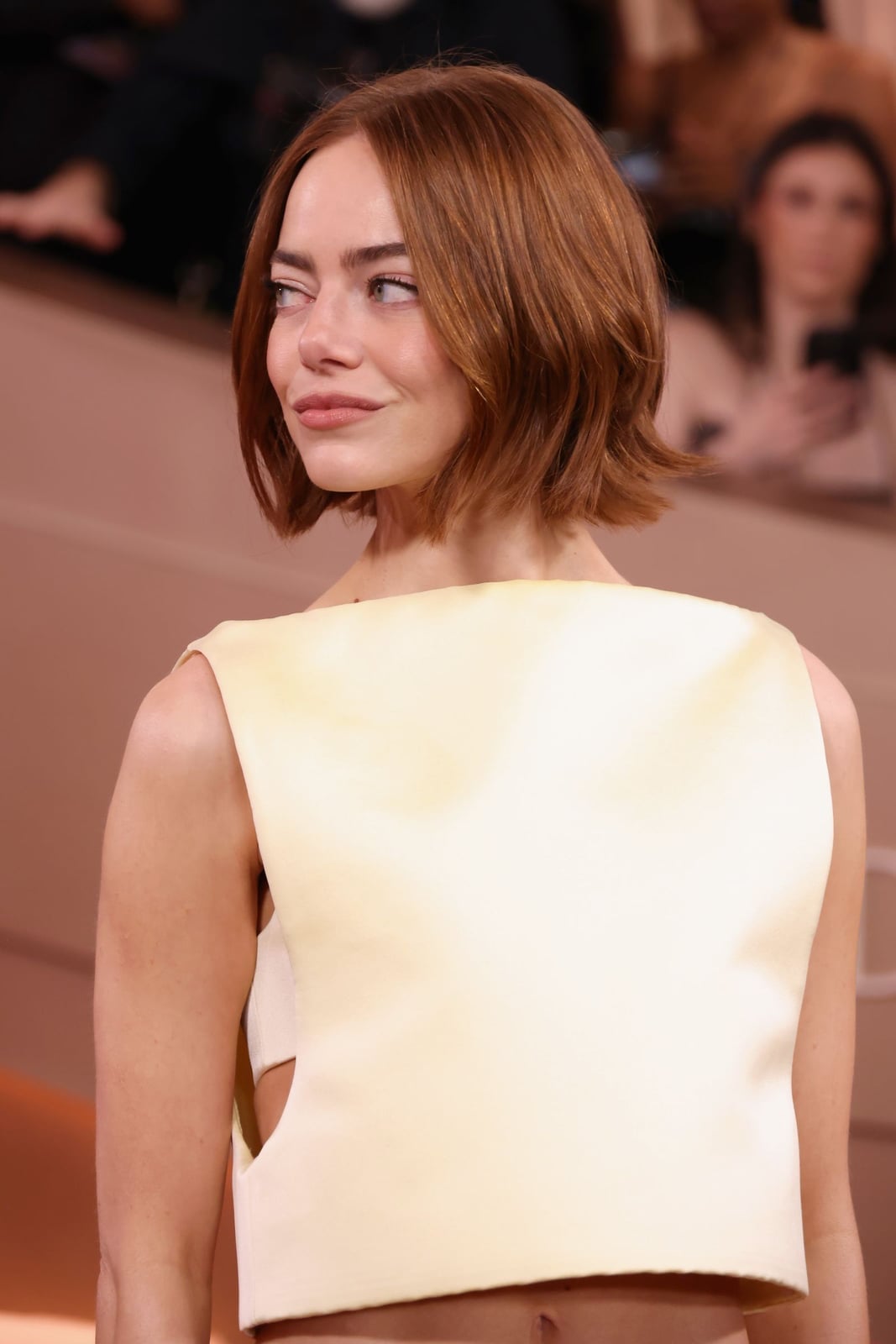 Soft Layered Bob With Textured Ends Soft Layered Bob With Textured Ends — Trendy Shoulder Length Bob