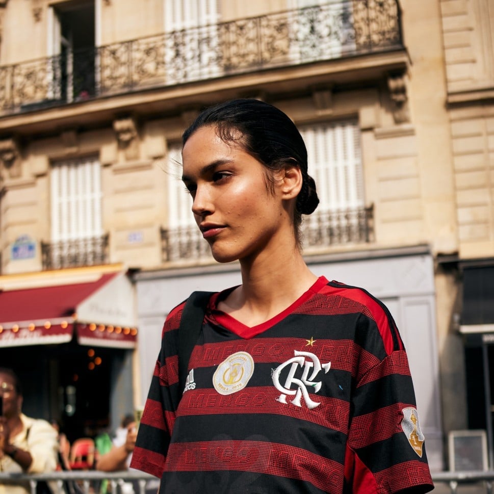 Thick Straight Dark Brown Low Bun Thick Straight Dark Brown Low Bun — Trendy Soccer Hair