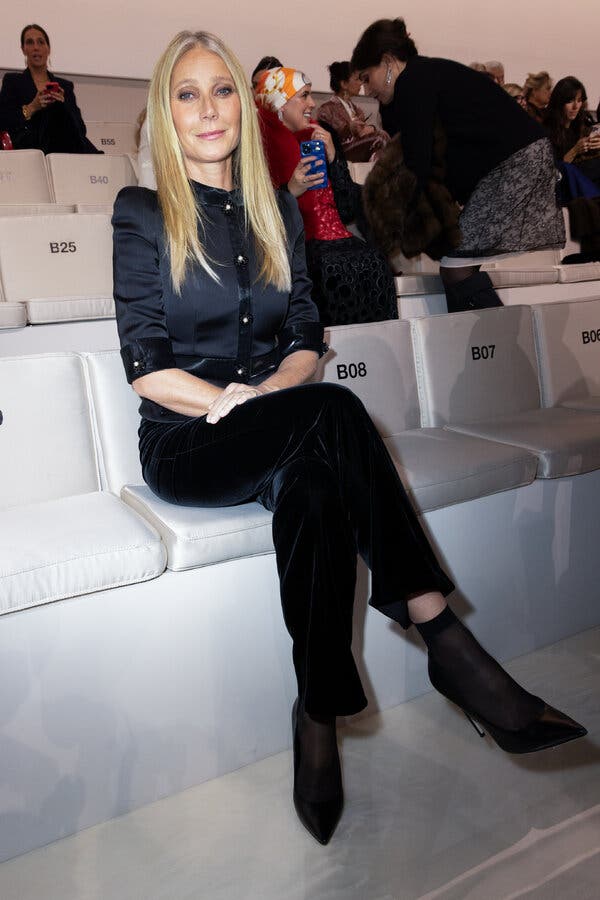 Sheer Black Socks with a Fitted Black Suit — Trendy Socks Outfits