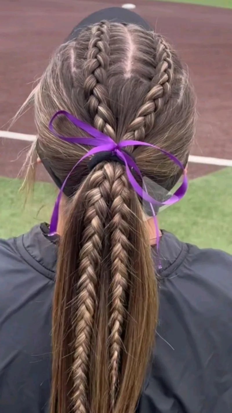 Cute Softball Hairstyles for Busy Mornings