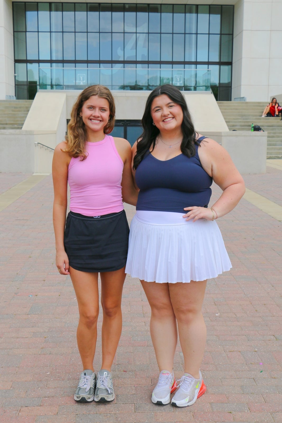 Athletic Skirts and Tank Tops for a Sporty Campus Style Athletic Skirts and Tank Tops for a Sporty Campus Style — Trendy Sorority Outfits