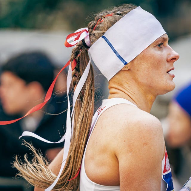 Braided Ponytail With Ribbons Braided Ponytail With Ribbons — Trendy Sports Hair