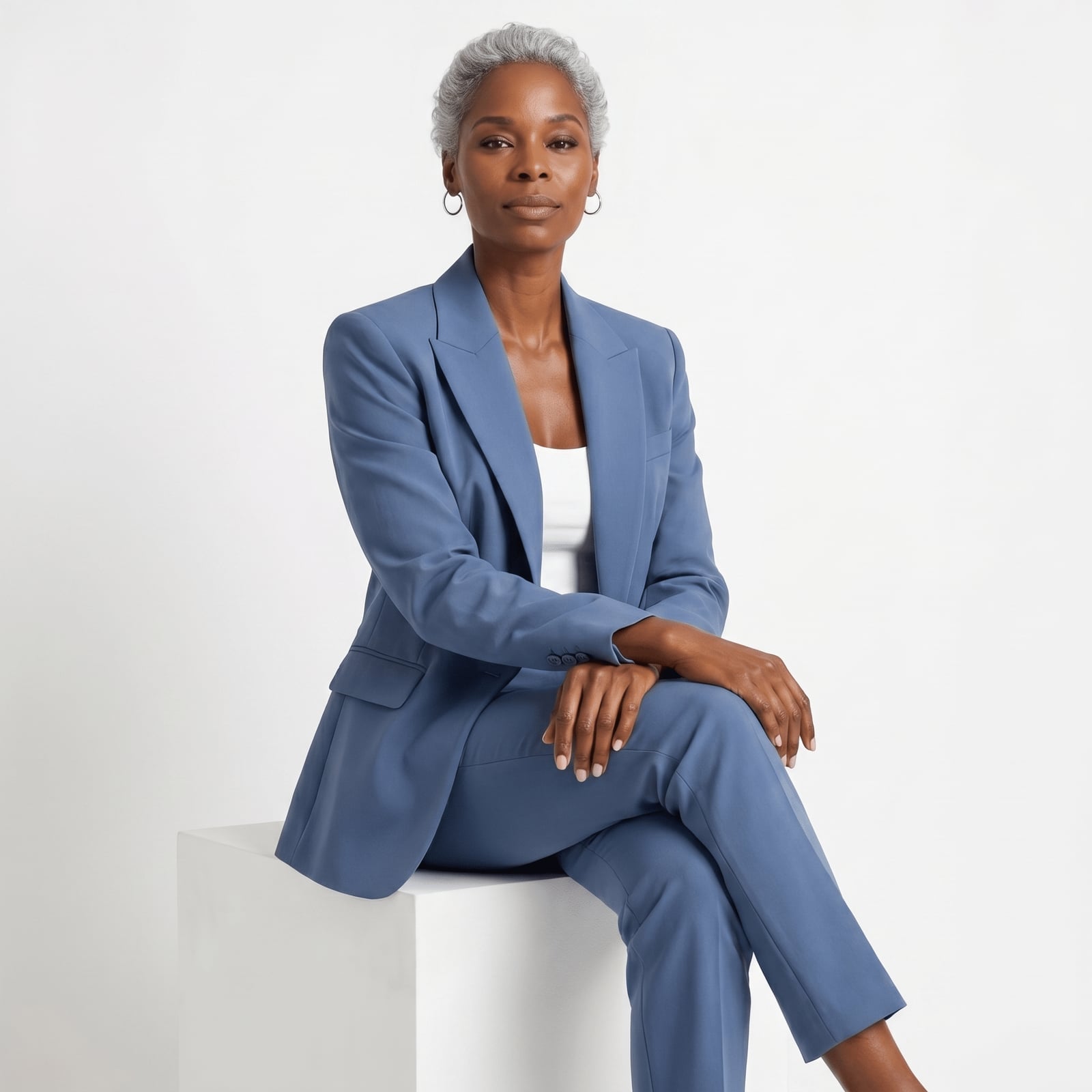 Two Piece Blazer And Trouser Set For Women Trendy Suit Sets For Modern Women – Evergreen Outfits