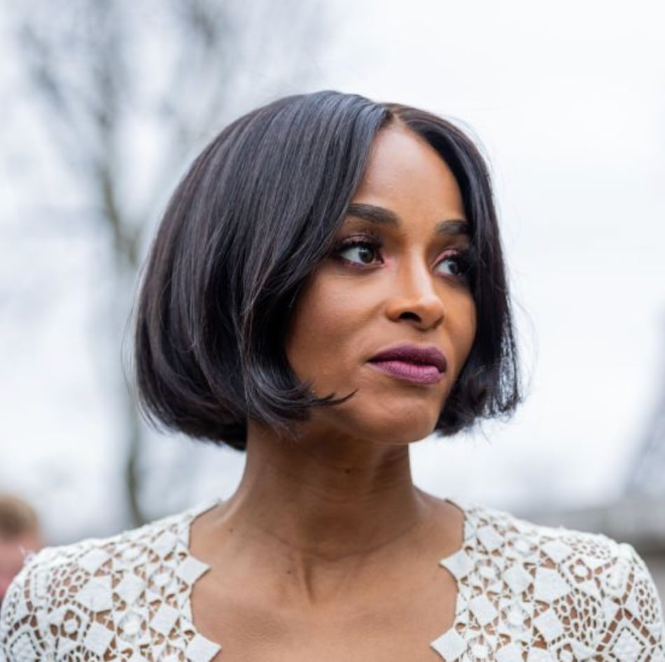 Sleek Chin Length Black Bob — Trendy Very Short Hair